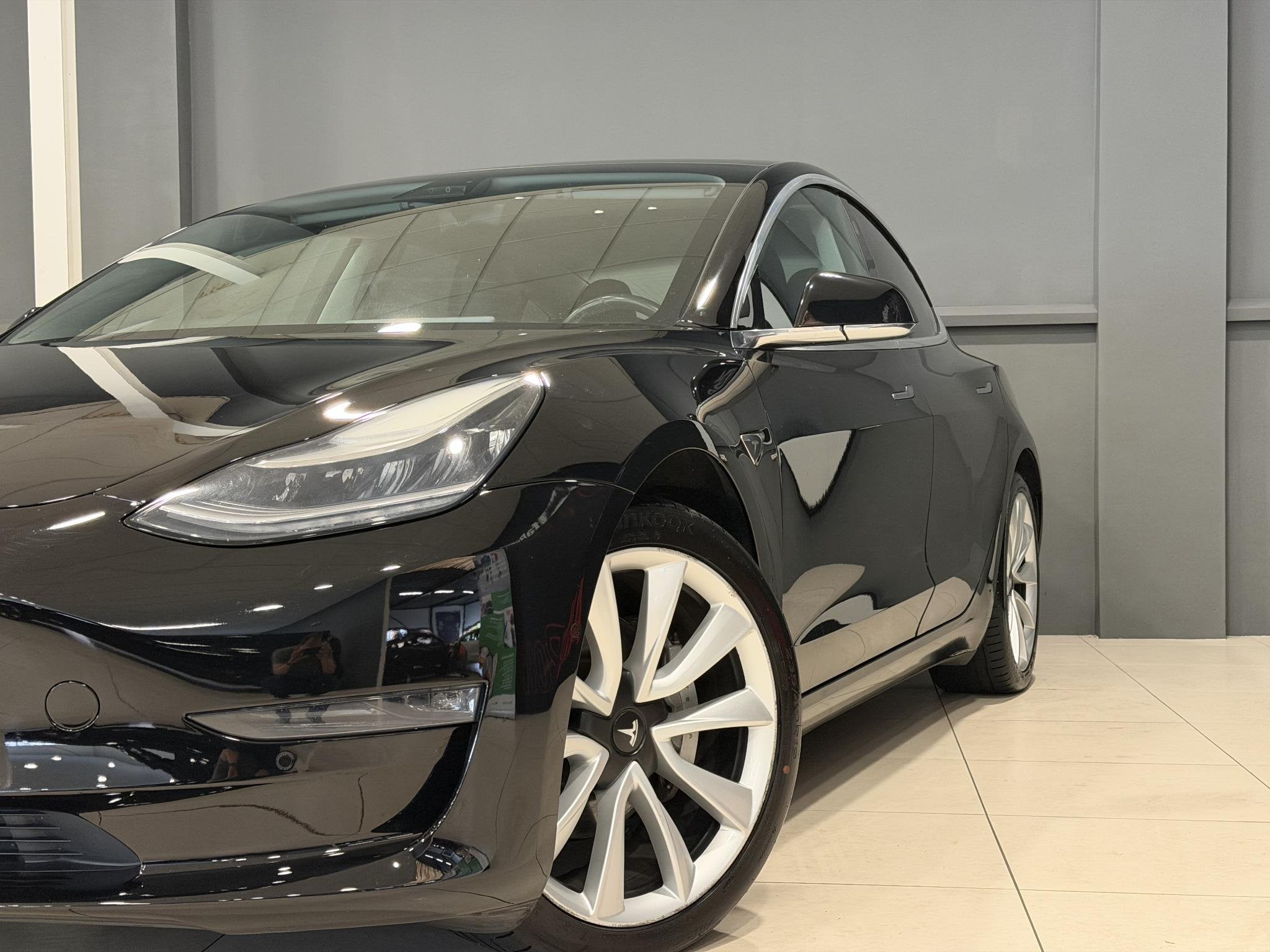 Tesla Model 3 Long Range AWD 75 kWh | SOH 82,2% | Lichtmetal, Auto's, Automaat, Stof, Origineel Nederlands, 351 pk