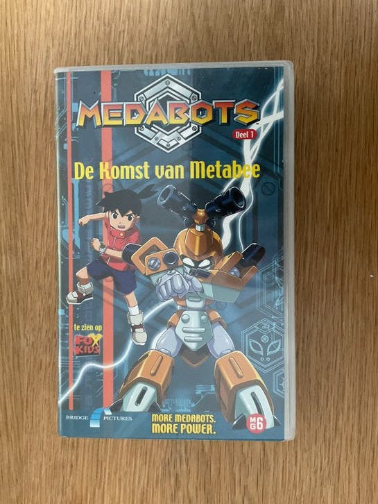 Medabots: De Komst van Metabee (Deel 1) VHS Videoband, Gebruikt, Kinderfilm, Ophalen of Verzenden, Vanaf 6 jaar