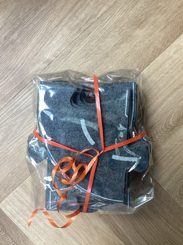 Vilten wegdelen puzzel hema, Ophalen, Gebruikt, Jongen of Meisje
