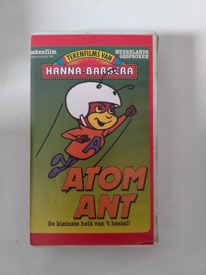 Atom Ant – De kleinste held van het heelal VHS, Alle leeftijden, Ophalen of Verzenden, Gebruikt