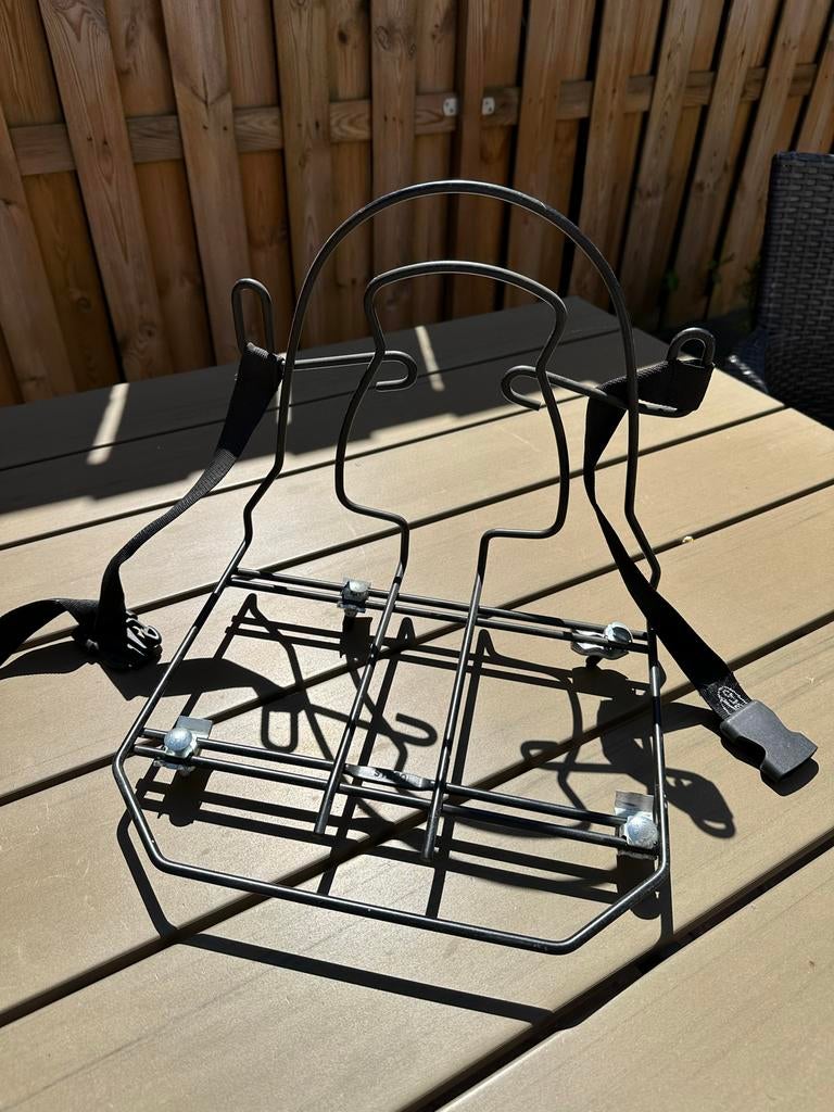 Handig tassenrek voor fiets - Ideaal voor school, Ophalen of Verzenden, Gebruikt