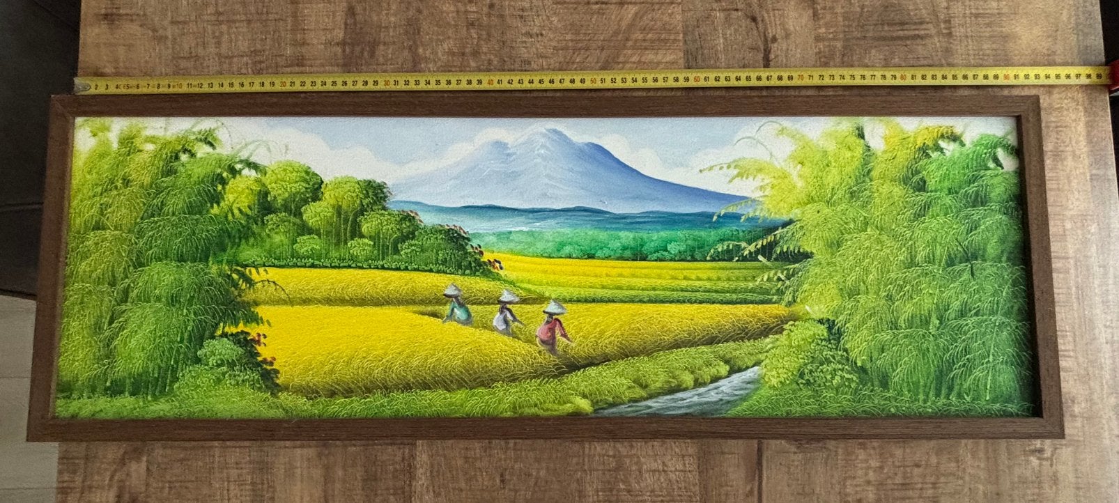 Handgemaakt schilderij uit China, Ophalen, Zo goed als nieuw, Buitenland