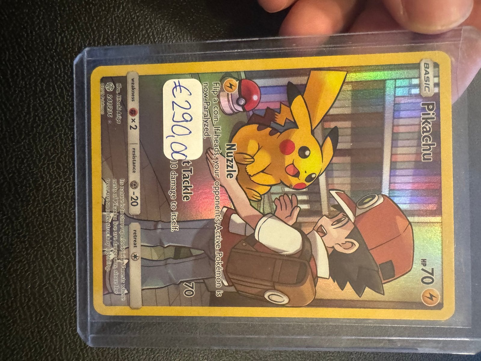 Pikachu 241/236, Ophalen of Verzenden, Zo goed als nieuw, Losse kaart