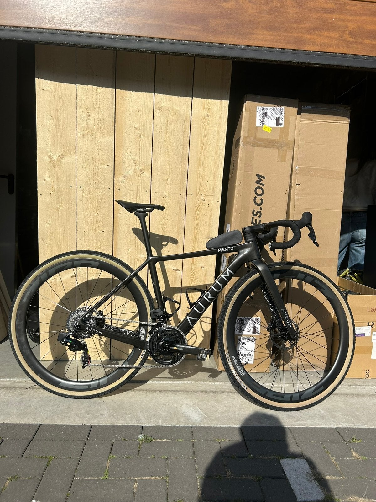 Gravel fiets AURUM, 28 inch, Carbon, 49 tot 53 cm, Zo goed als nieuw