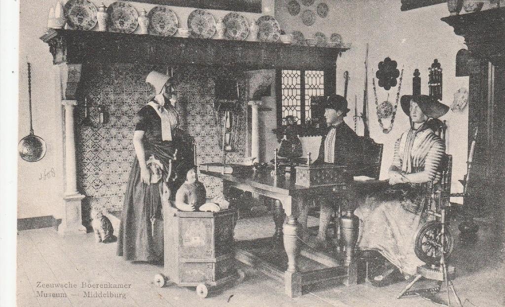 klederdracht- interieur museum middelburg, Ophalen of Verzenden, Zeeland
