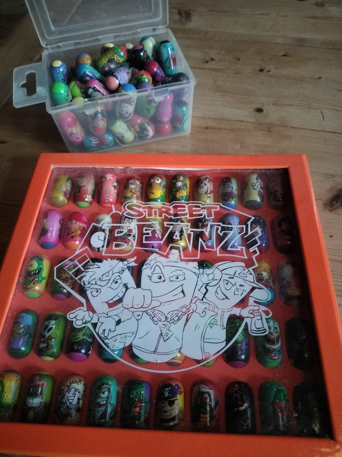 Street Beanz verzameling met bewaardoos, Ophalen of Verzenden