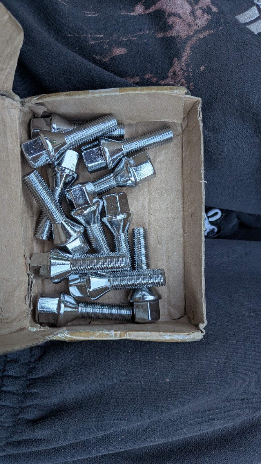 wielbouten M12 x 1.25 25mm, Ophalen of Verzenden, Nieuw