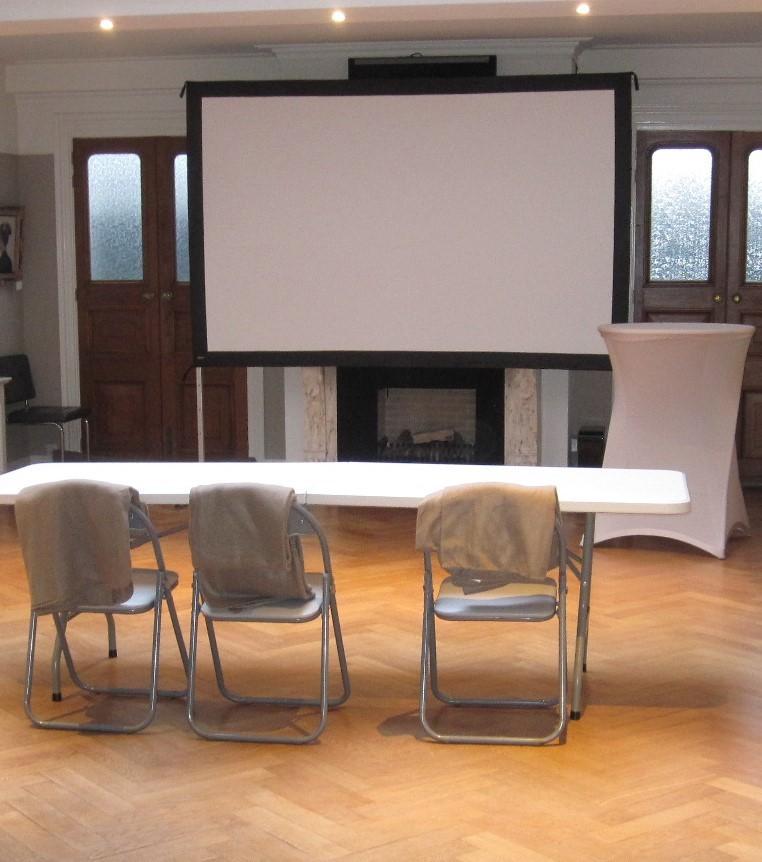 Beamer Scherm met mobiel standaard, Ophalen, LED, Ultra HD (4K), Celexon