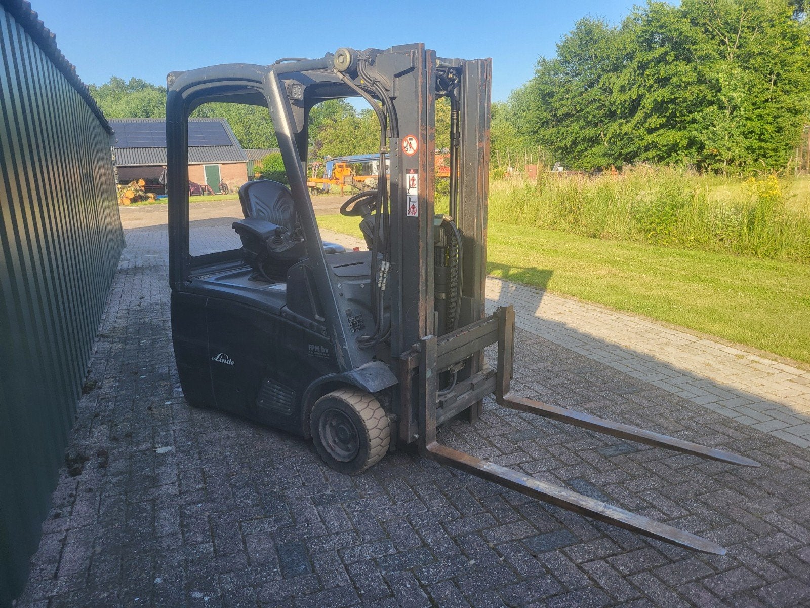 Linde E14 elek heftruck, LINDE, Heftruck, Ophalen of Verzenden, 1000 tot 2000 kg