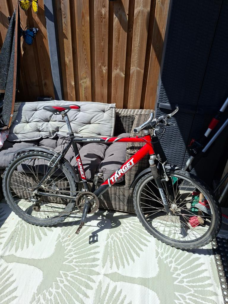 Target Montana Mountainbike - Banden moeten nagekeken worden, Fietsen en Brommers, Ophalen, Gebruikt, Overige merken
