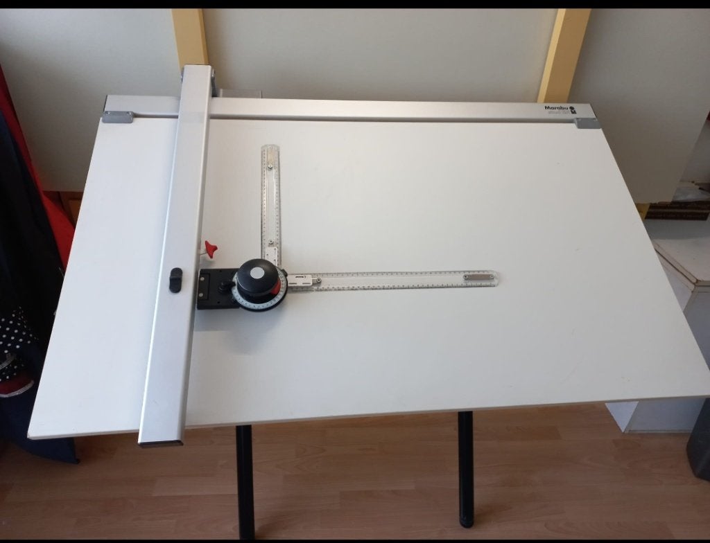 tekentafel, Doe-het-zelf en Verbouw, Ophalen, Gebruikt, Minder dan 130 cm