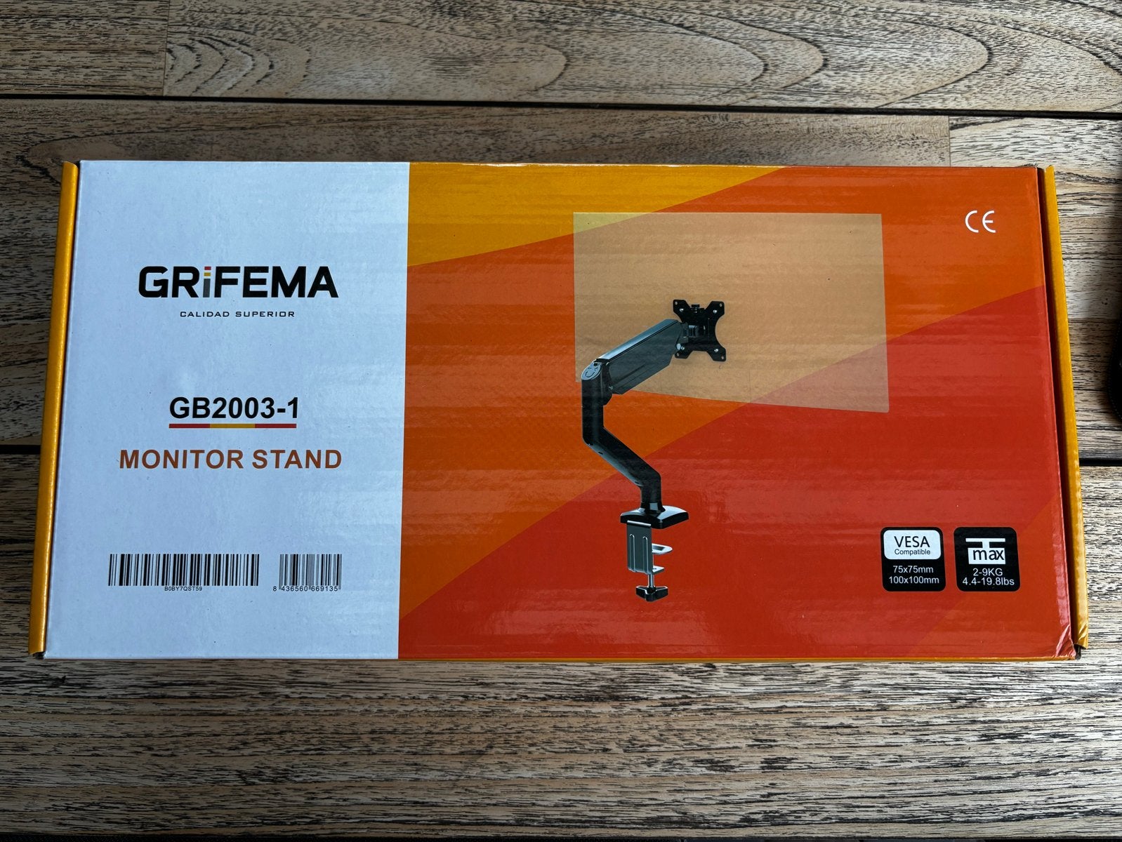 Grifema Monitor Standaard GB2003-1 - Nieuw in doos, Computers en Software, Overige Computers en Software, Ophalen, Nieuw