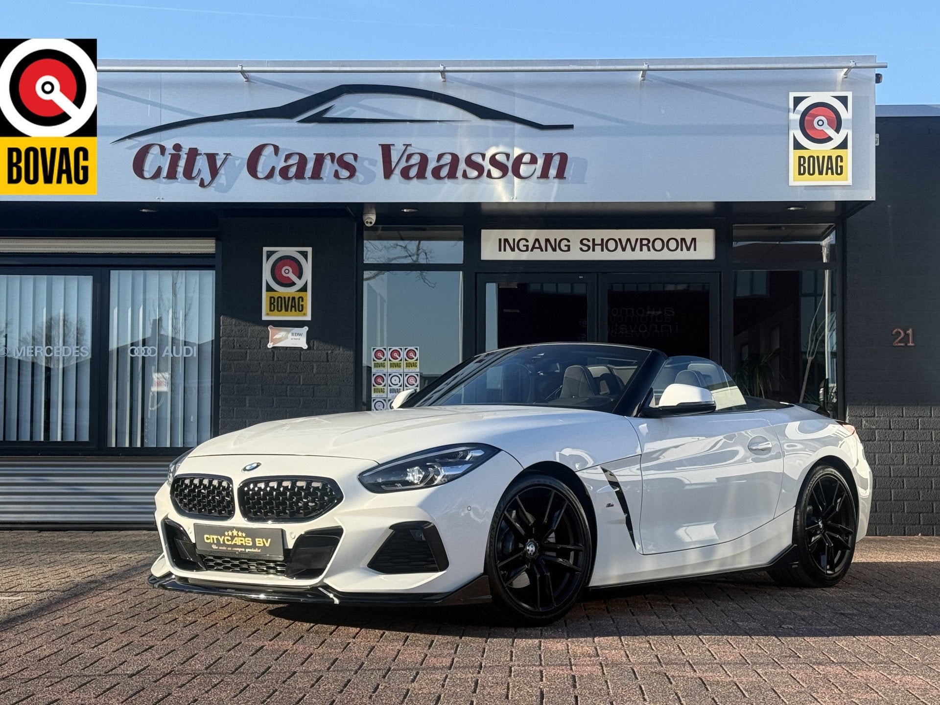 BMW Z4 Roadster sDrive20i High Executive M Sport 198 pk navi, Auto's, BMW, Automaat, Gebruikt, 4 cilinders, Cabriolet