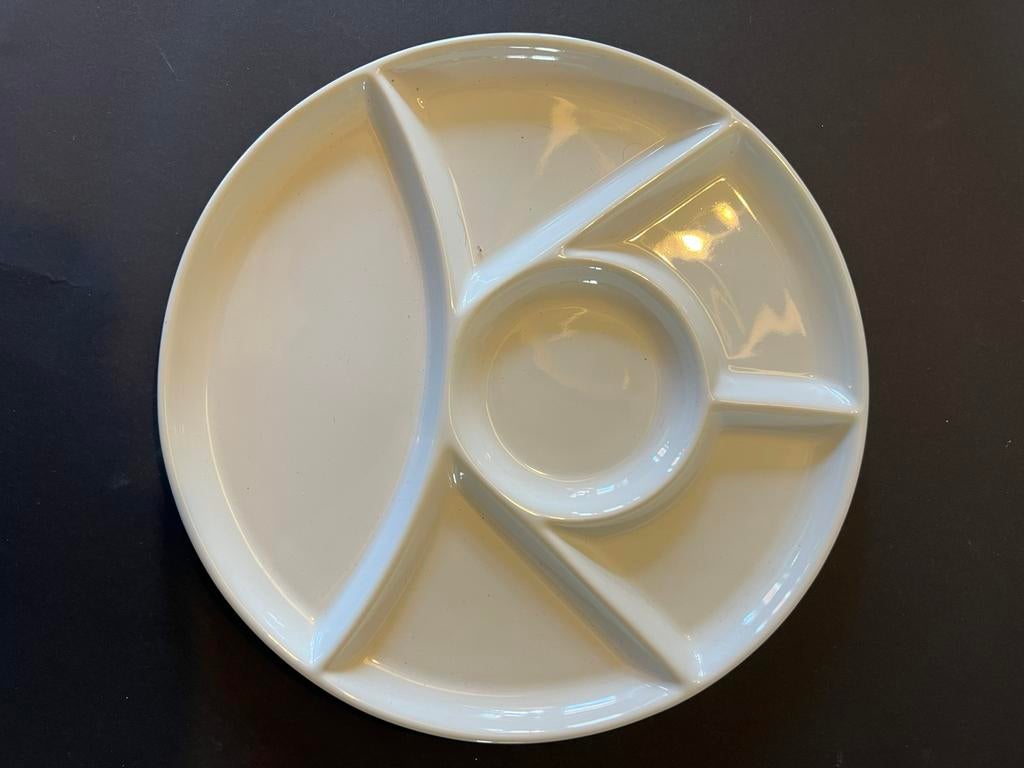 6 x Fondue of gourmet bord, Ophalen of Verzenden, Zo goed als nieuw, Bord(en), Overige stijlen