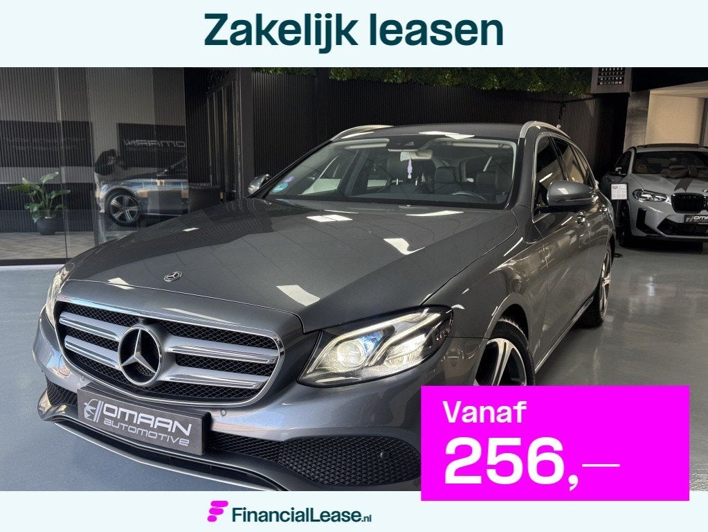 Mercedes-Benz E-Klasse Estate E200 AMG 360 CARPLAY BTW AUTO, Automaat, Achterwielaandrijving, Gebruikt, 4 cilinders