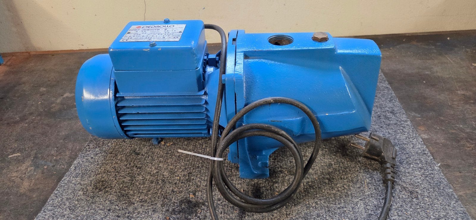 pedrollo jsw/ m 1B 230 v waterpomp 60 liter p/min grondpomp, Tuin en Terras, Waterpompen, Ophalen, Zo goed als nieuw, Elektrisch