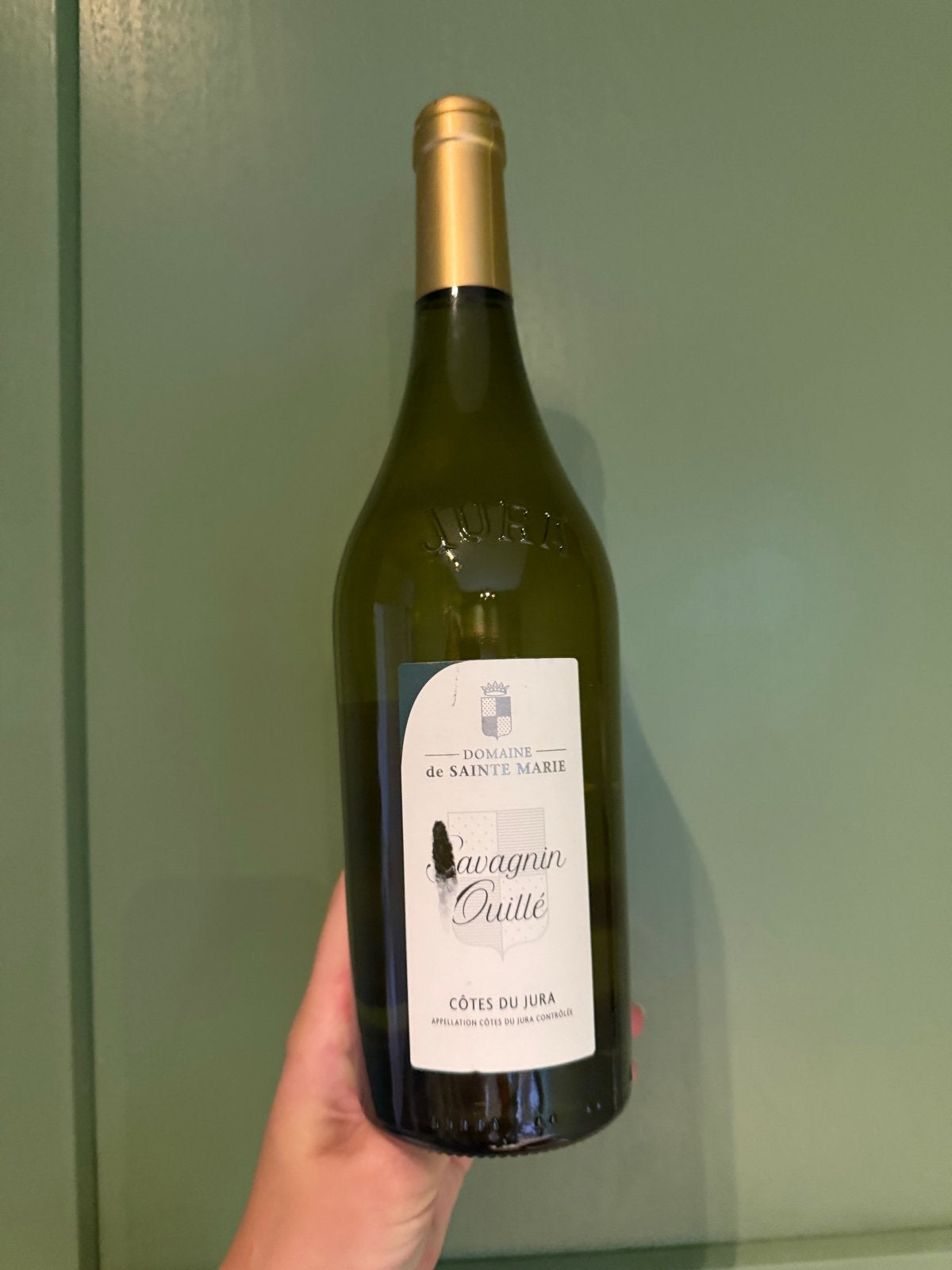 Domaine de Sainte Marie Savagnin Ouillé Cotes du Jura 2017, Verzamelen, Wijnen, Ophalen, Nieuw, Frankrijk, Witte wijn