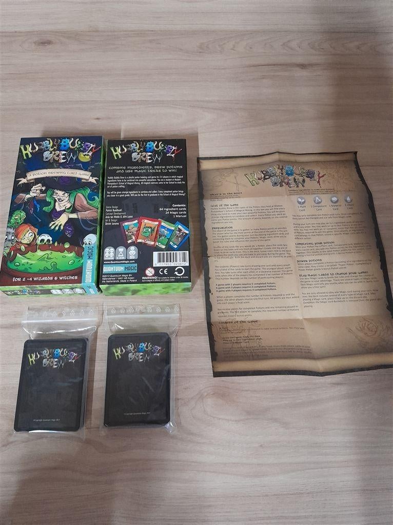 hubblybubbly brew - heksen spel - s3275, Hobby en Vrije tijd, Gezelschapsspellen | Bordspellen, Verzenden, Zo goed als nieuw