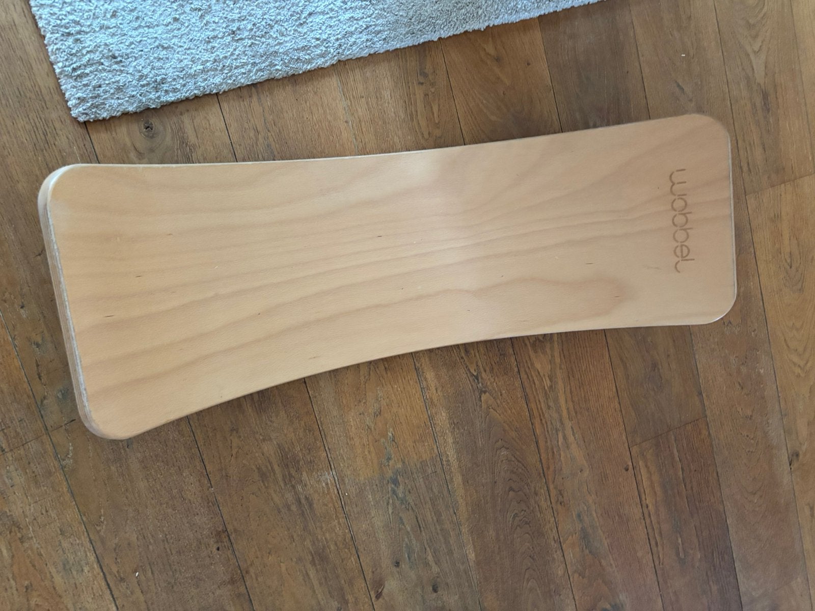 Wobbel original met blauw vilt. Moet weg!, Kinderen en Baby's, Speelgoed | Houten speelgoed, Ophalen, Gebruikt