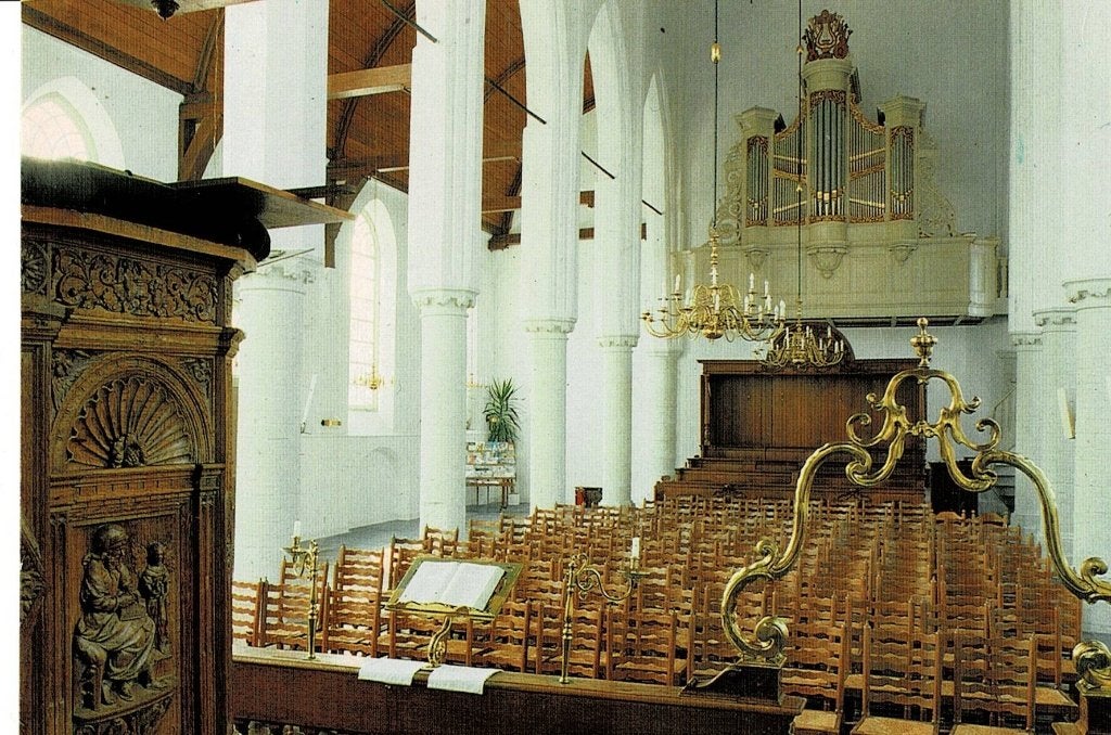Abcoude, interieur Kerk, Verzenden, Ongelopen, Utrecht