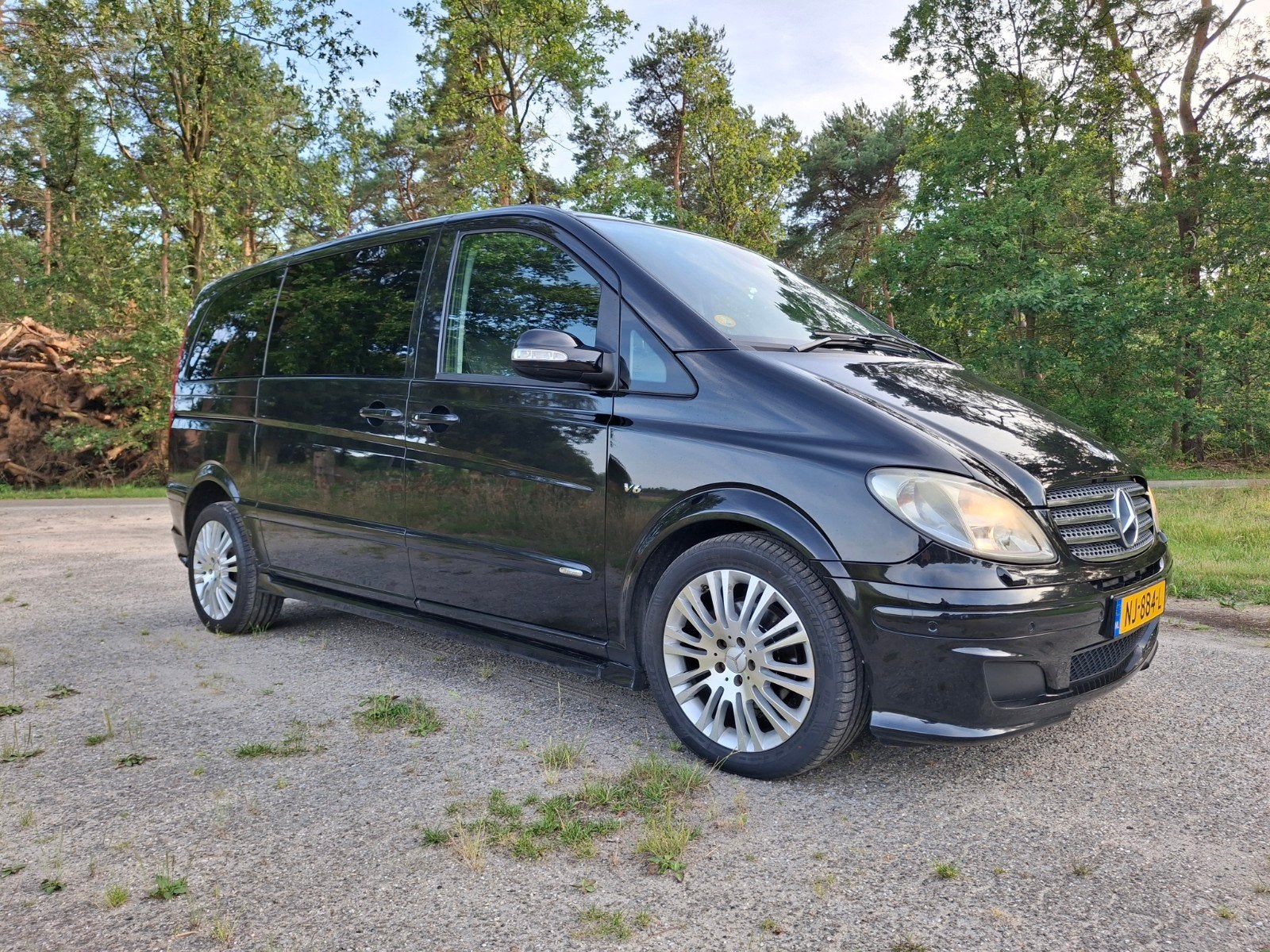 Mercedes-Benz Viano 3.0 CDI V6 AUT 2008 Zwart Youngtimer, Automaat, Achterwielaandrijving, 11 km/l, Diesel