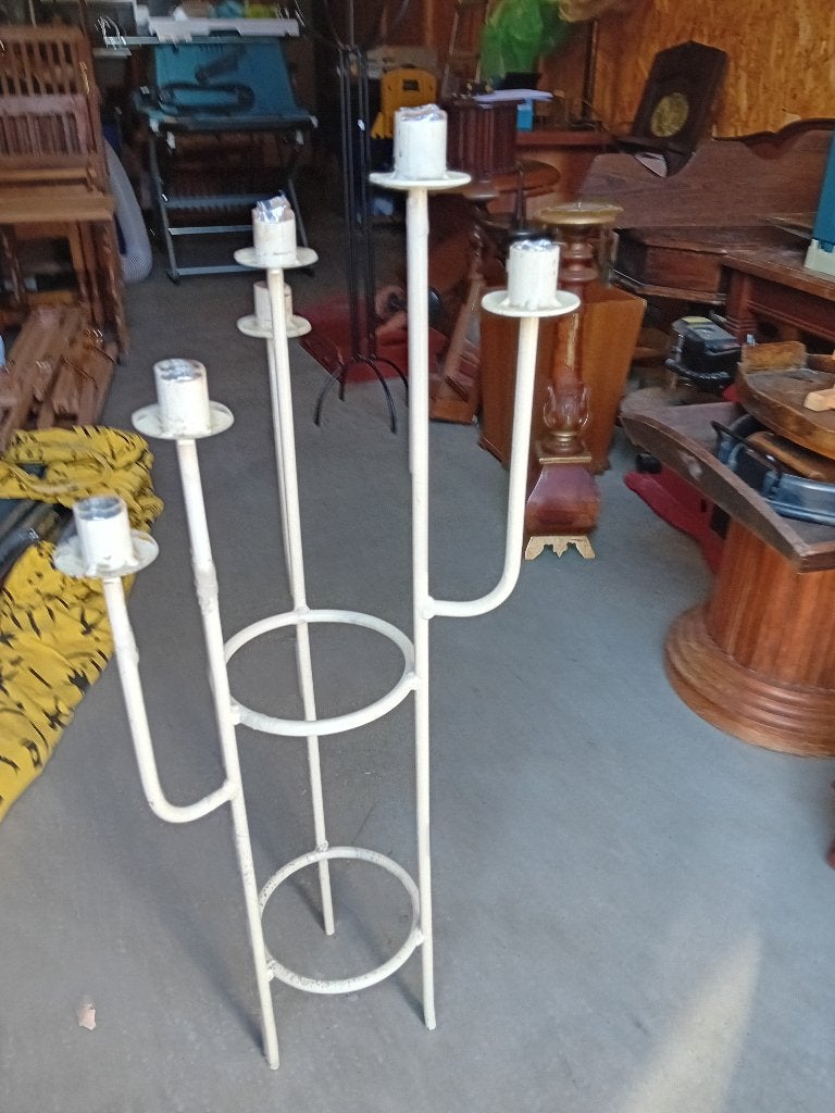 Kaarsen standaard, Ophalen, Gebruikt, Zwart, 104 cm