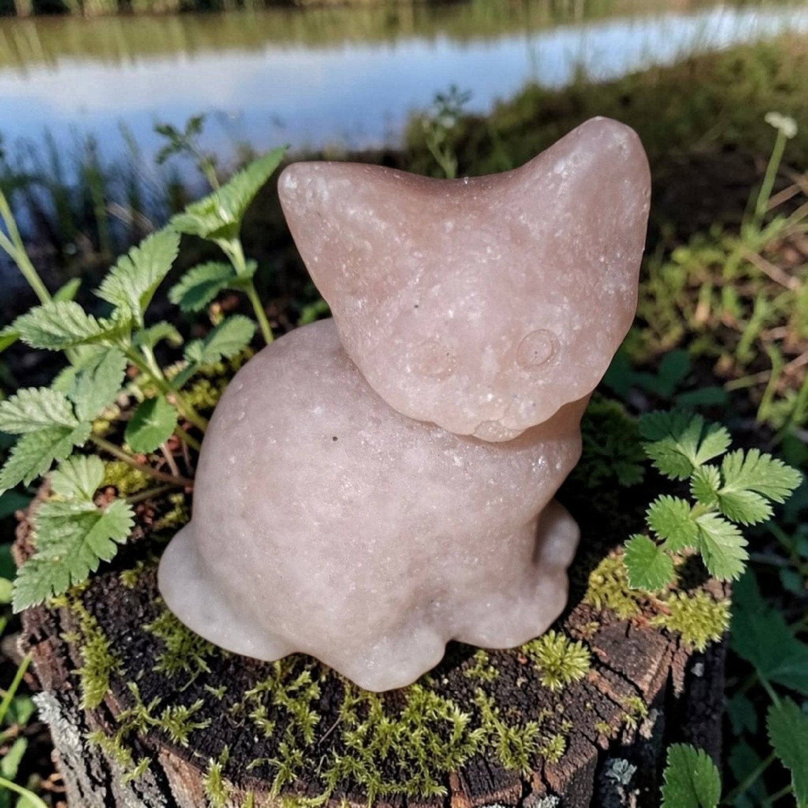 Roze Andes Opaal katje ( SALE SALE SALE), Ophalen of Verzenden, Mineraal