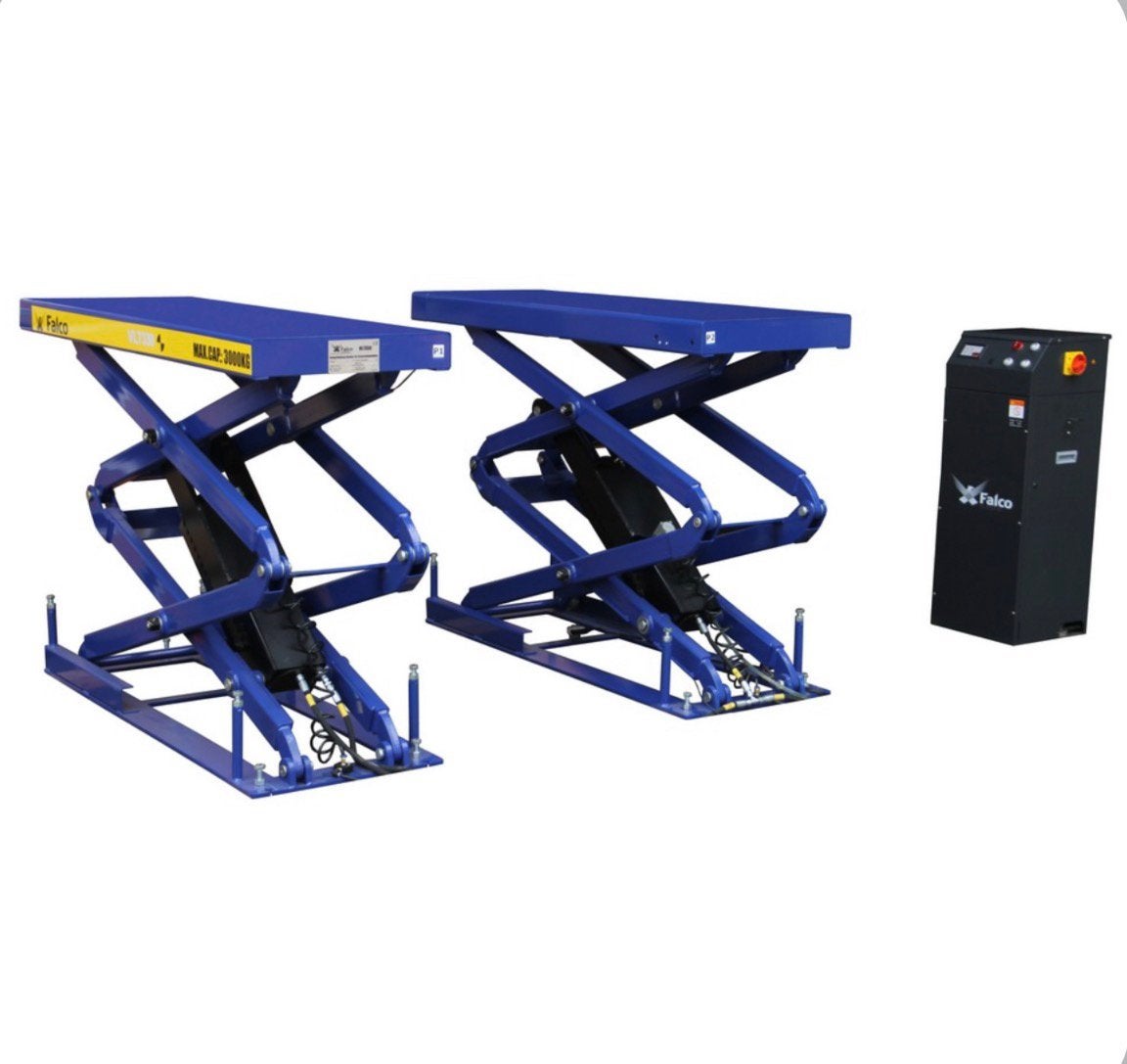 Dubbele schaarlift inbouw 3000kg 400V / Nieuw, Auto diversen, Autogereedschap, Ophalen, Nieuw