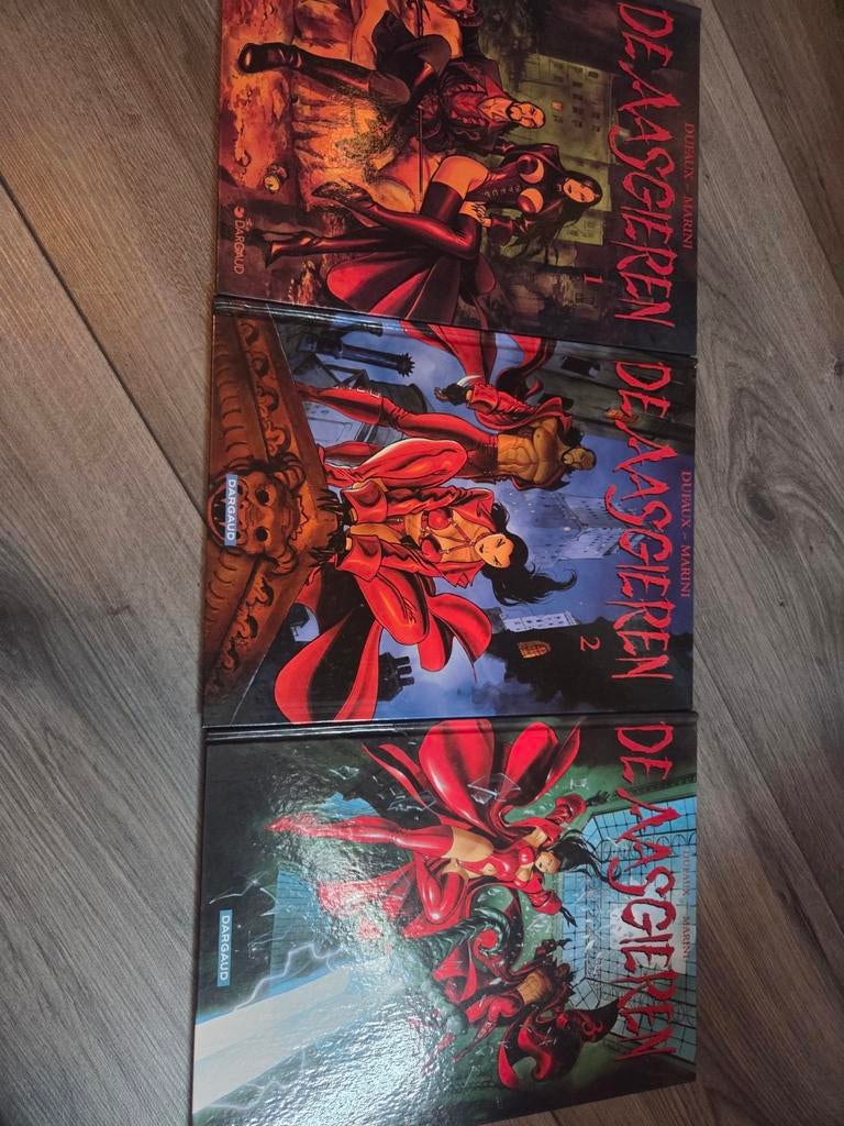De Aasgieren - Complete Serie (3 delen), Complete serie of reeks, Ophalen of Verzenden, Zo goed als nieuw, Dufaux, Marini