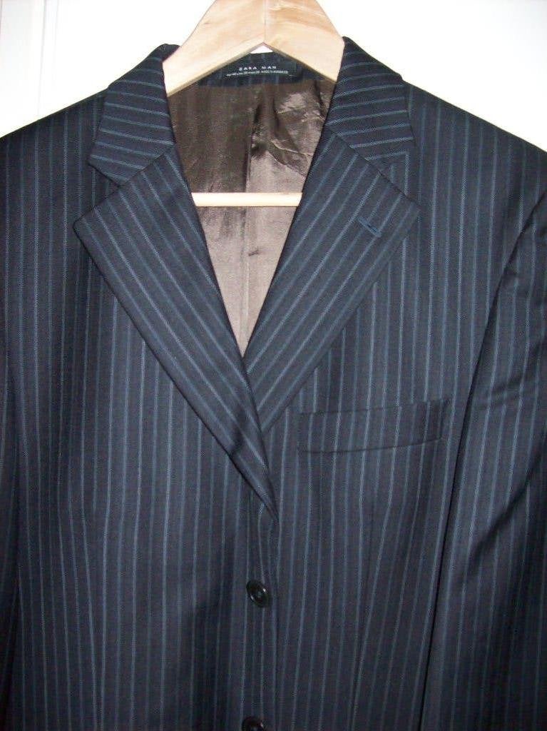 Kostuum van Zara Man maat 48, Kleding | Heren, Maat 48/50 (M), Zwart, Ophalen of Verzenden, Zo goed als nieuw