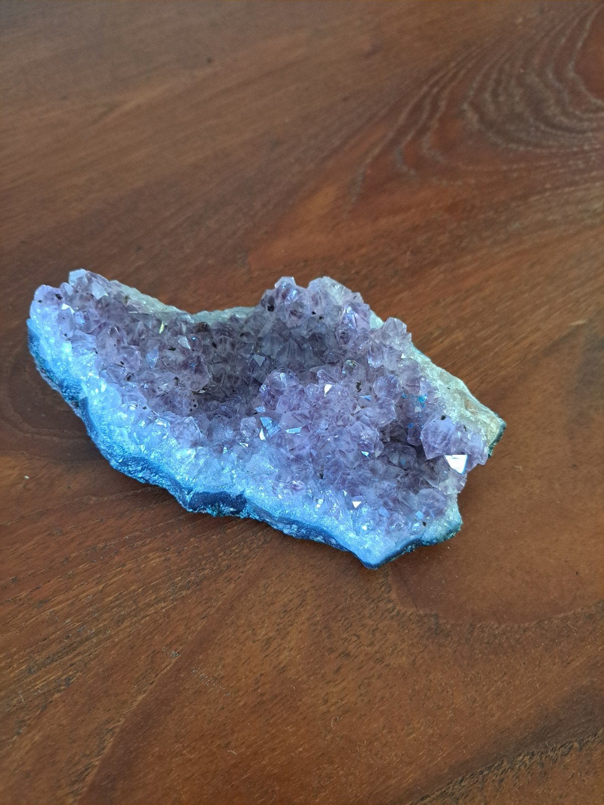 Prachtige Amethist Geode - Natuurlijke Kristal Decoratie, Ophalen, Zo goed als nieuw