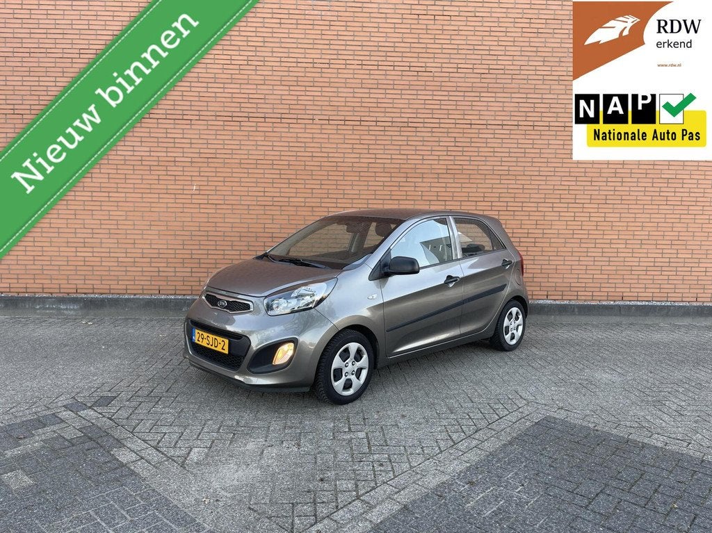 Kia Picanto 1.2 CVVT Comfort Pack 110DKM | NAP | AIRCO | APK, Euro 5, 86 pk, Gebruikt, 4 cilinders
