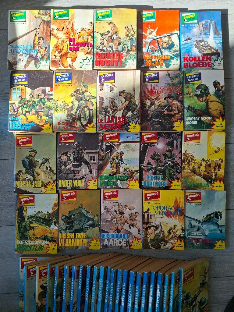 Oorlog strips, Meerdere stripboeken, Ophalen of Verzenden, Gelezen