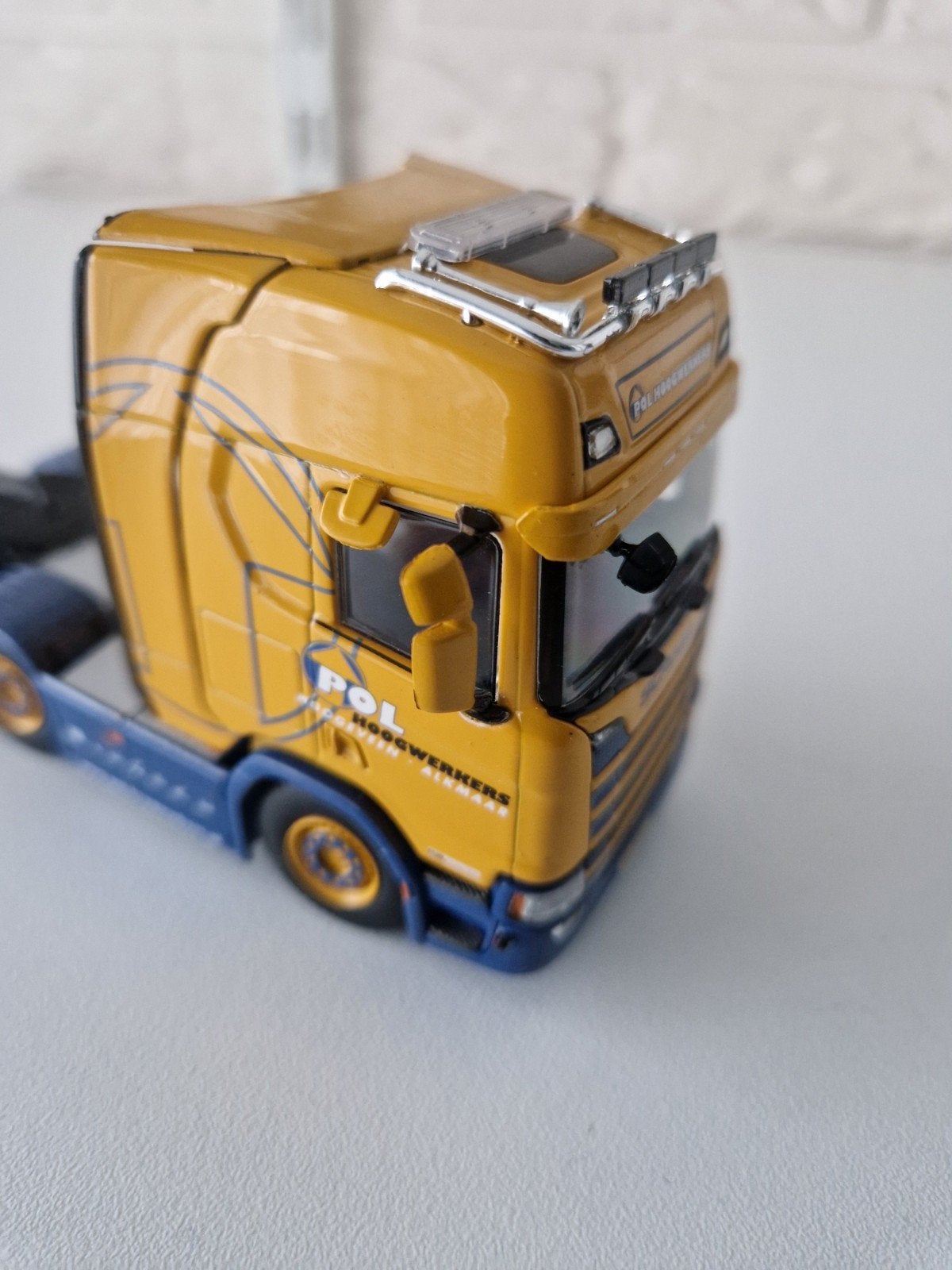 WSI Scania Pol Hoogeveen, Hobby en Vrije tijd, Ophalen of Verzenden, Zo goed als nieuw, Bus of Vrachtwagen, Wsi