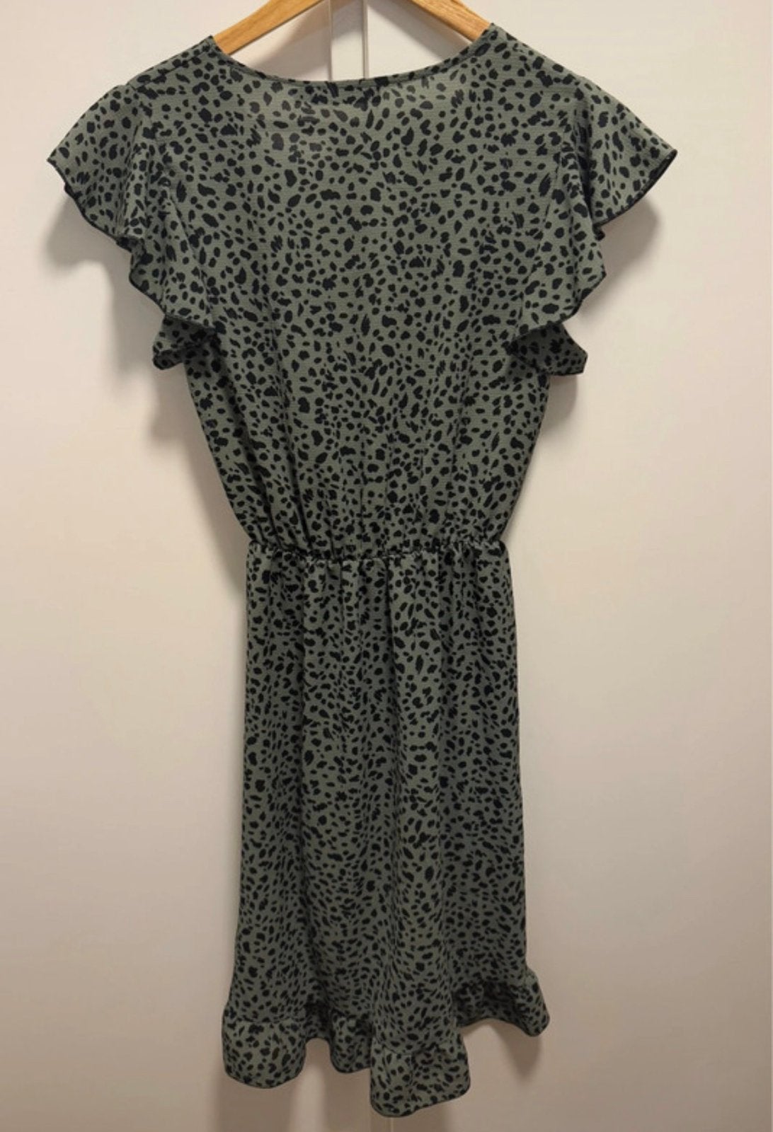 Musthaves by Elja Groene Jurk - Maat S/M (#LA3), Kleding | Dames, Ophalen of Verzenden, Zo goed als nieuw, Maat 36 (S), Groen
