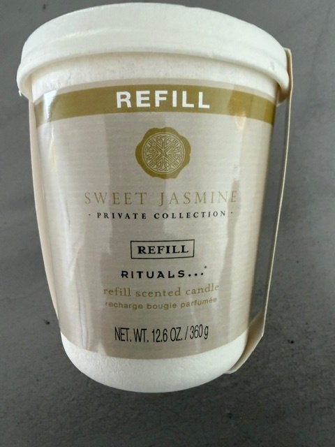 Nieuw Rituals Sweet Jasmine refill geurkaars kaars 360g, Huis en Inrichting, Ophalen of Verzenden, Kaars, Rituals