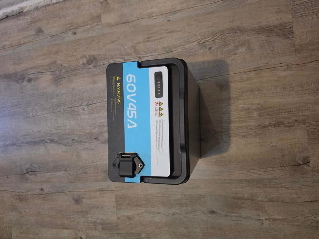 Scooter accu 60V 45A Lithium Ion (Super Soco), Fietsen en Brommers, Brommeronderdelen | Scooters, Gebruikt, Overige merken, Overige typen