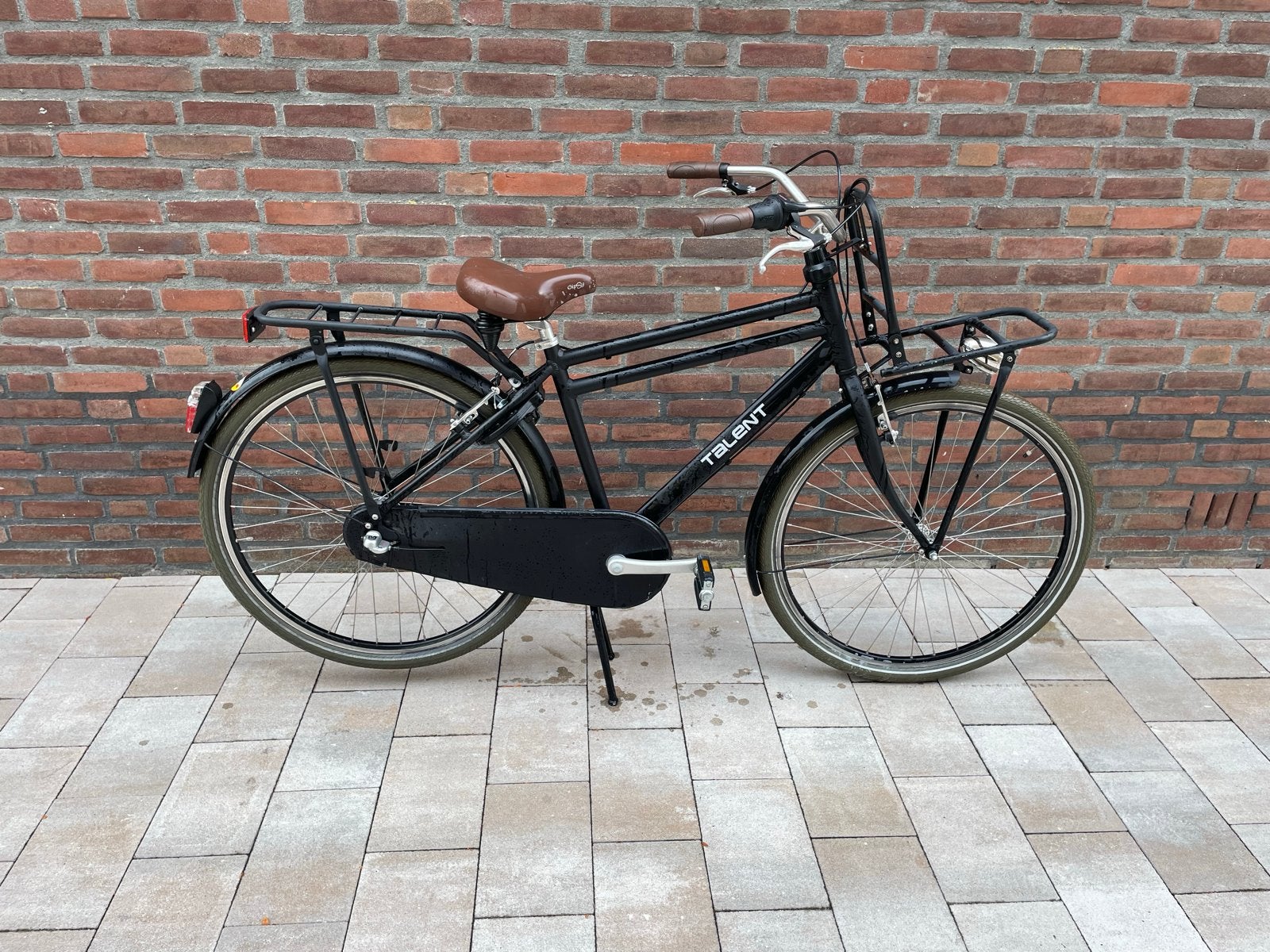 Talent transportfiets met versnellingen, Velgrem, Versnellingen, Zo goed als nieuw, 53 tot 57 cm