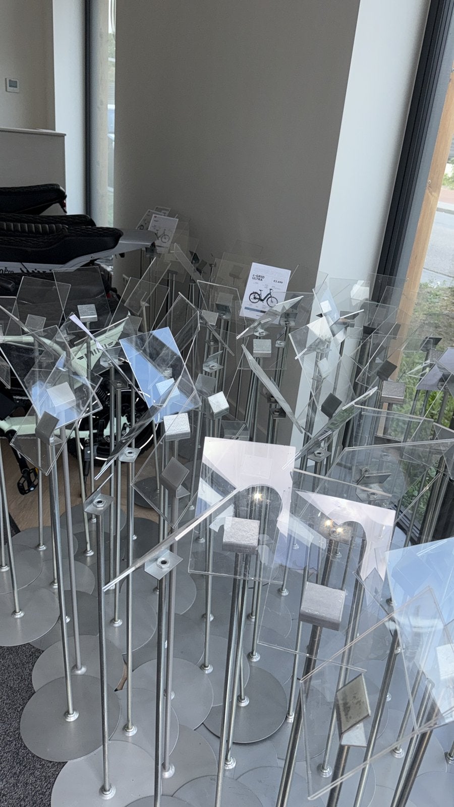 Winkel display / winkel presentatie, Ophalen