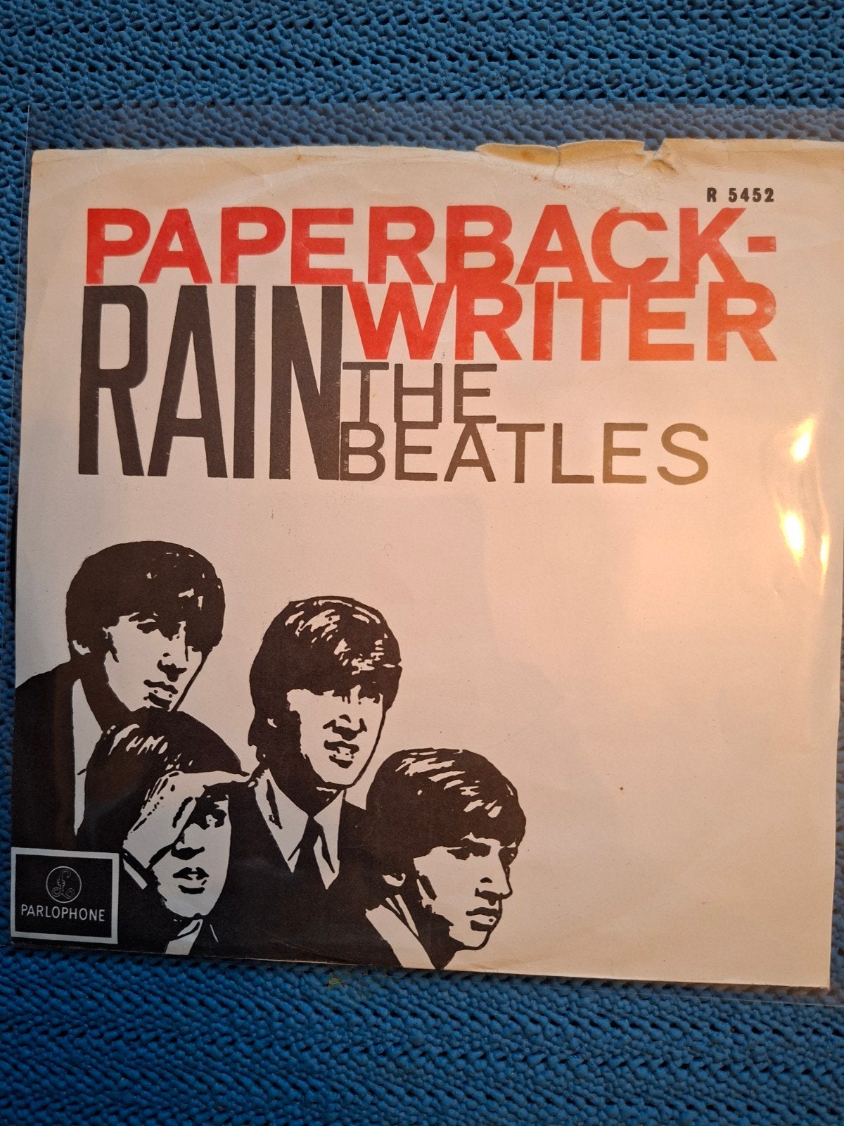 The Beatles - Paperback Writer / Rain (Vinyl Single), Gebruikt, Originele persing, 7 inch, Ophalen of Verzenden
