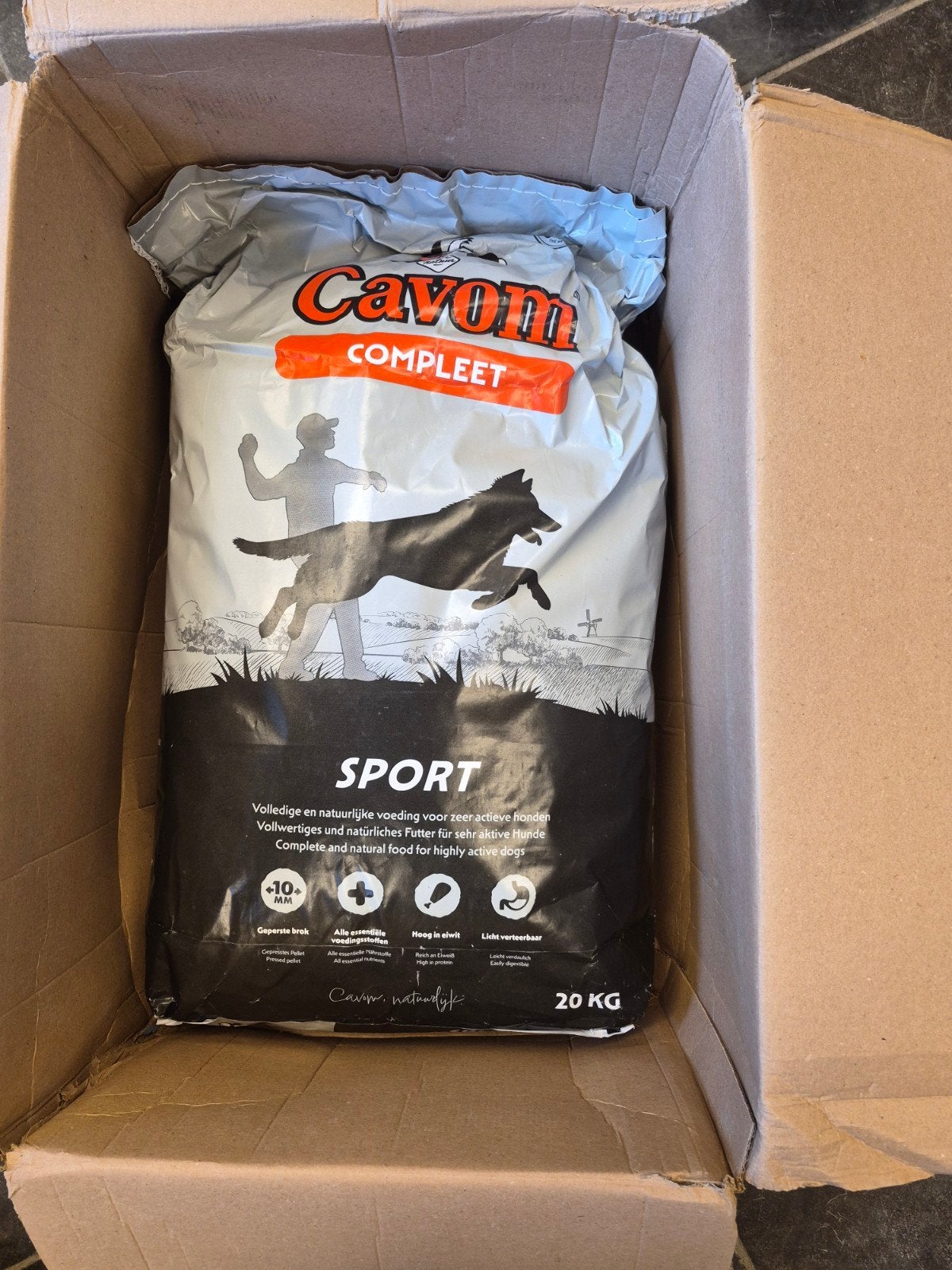 cavom compleet sport 20 kg, Dieren en Toebehoren, Ophalen of Verzenden