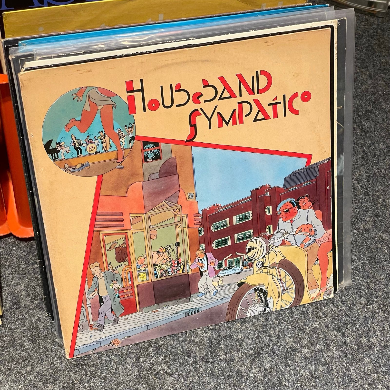 Houseband Sympathic - Zeldzame Pop LP, Ophalen, Gebruikt, Pop