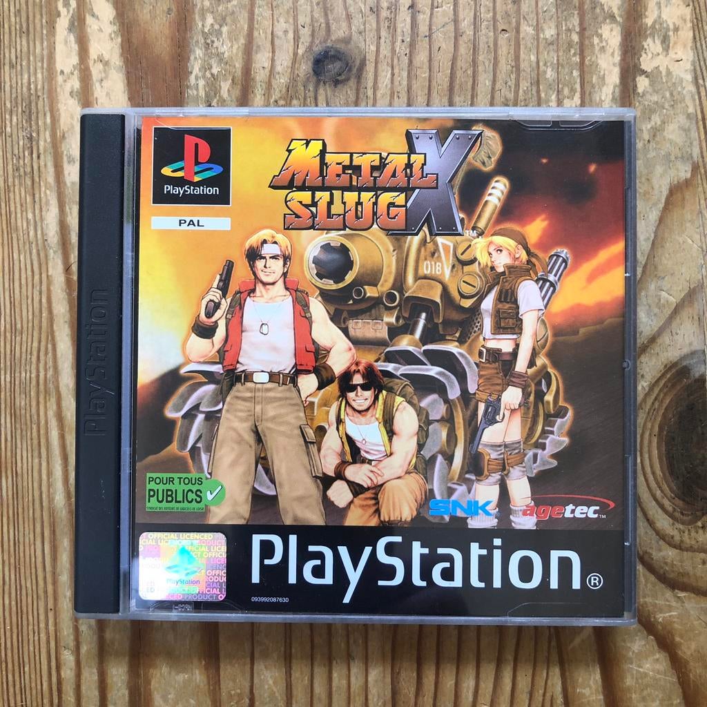 Metal Slug X - Playstation 1 (nieuwstaat), Avontuur en Actie, Vanaf 18 jaar, 1 speler, Ophalen of Verzenden