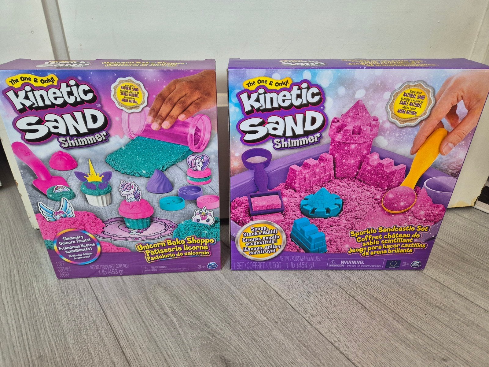 Kinetic Sand & Dynamic Sand speelsets - Zo goed als nieuw, Ophalen, Zo goed als nieuw, Knutselen