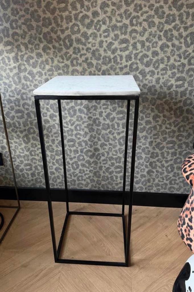 Nieuwe Marmeren Standaard Zuil - 75 cm Hoog, Ophalen of Verzenden, Nieuw