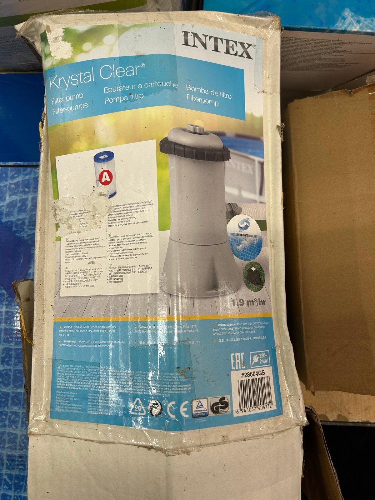 Zwembad Intex accessoires: filterpomp, skimmer, stofzuiger, Tuin en Terras, Zwembad-toebehoren, Ophalen, Nieuw, Zwembadpomp