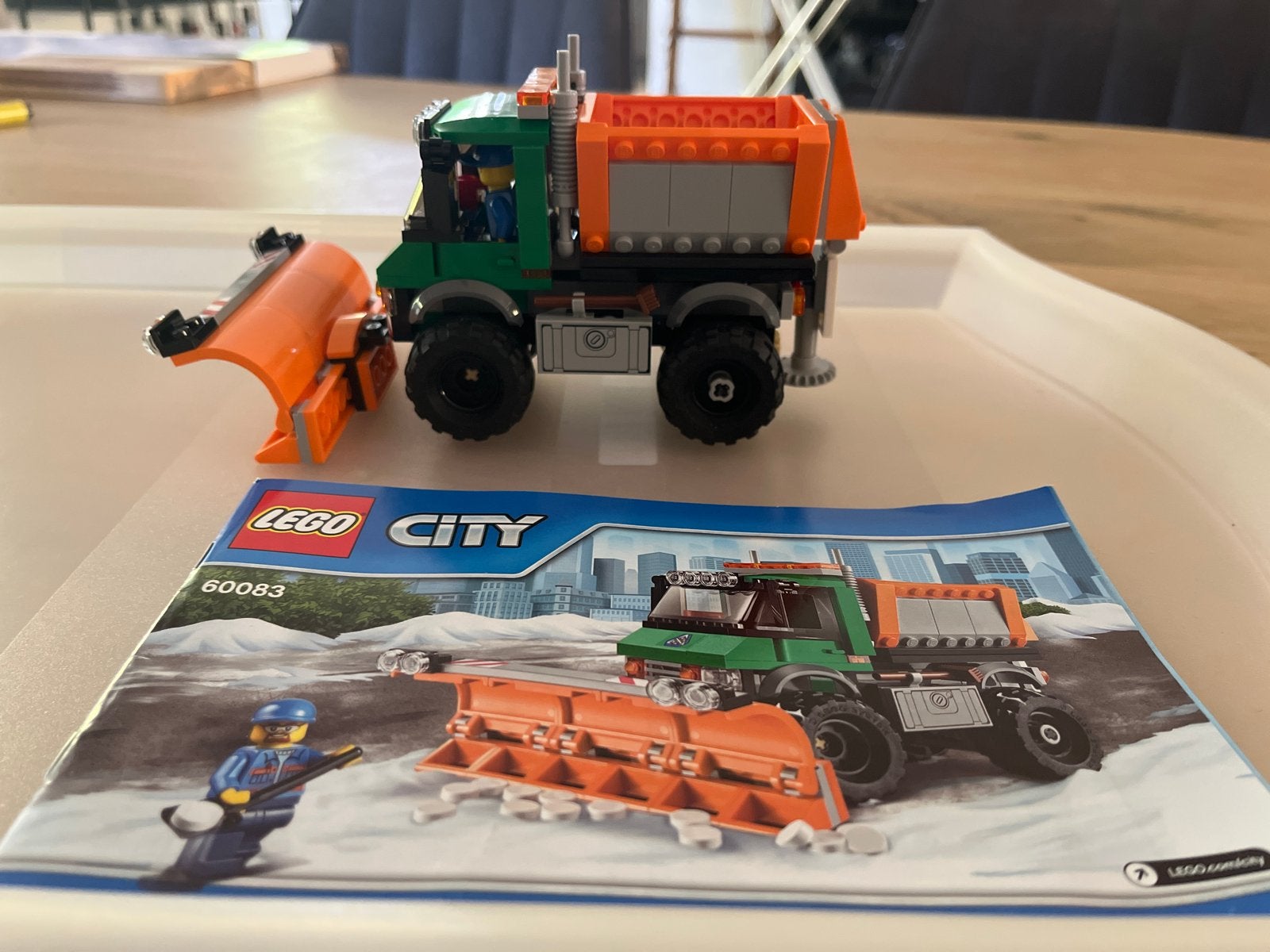 Lego City Sneeuwschuiver Vrachtwagen Set 60083, City, Verzenden, Lego, Zo goed als nieuw