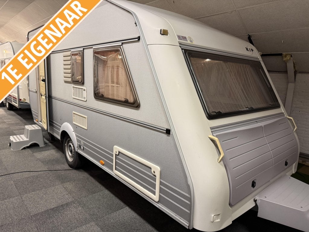 Kip Grey Line 47 TTR VASTBED TREINZIT TENT IN TOPSTAAT, Caravans en Kamperen, Kip, Bedrijf, Treinzit, 4 tot 5 meter