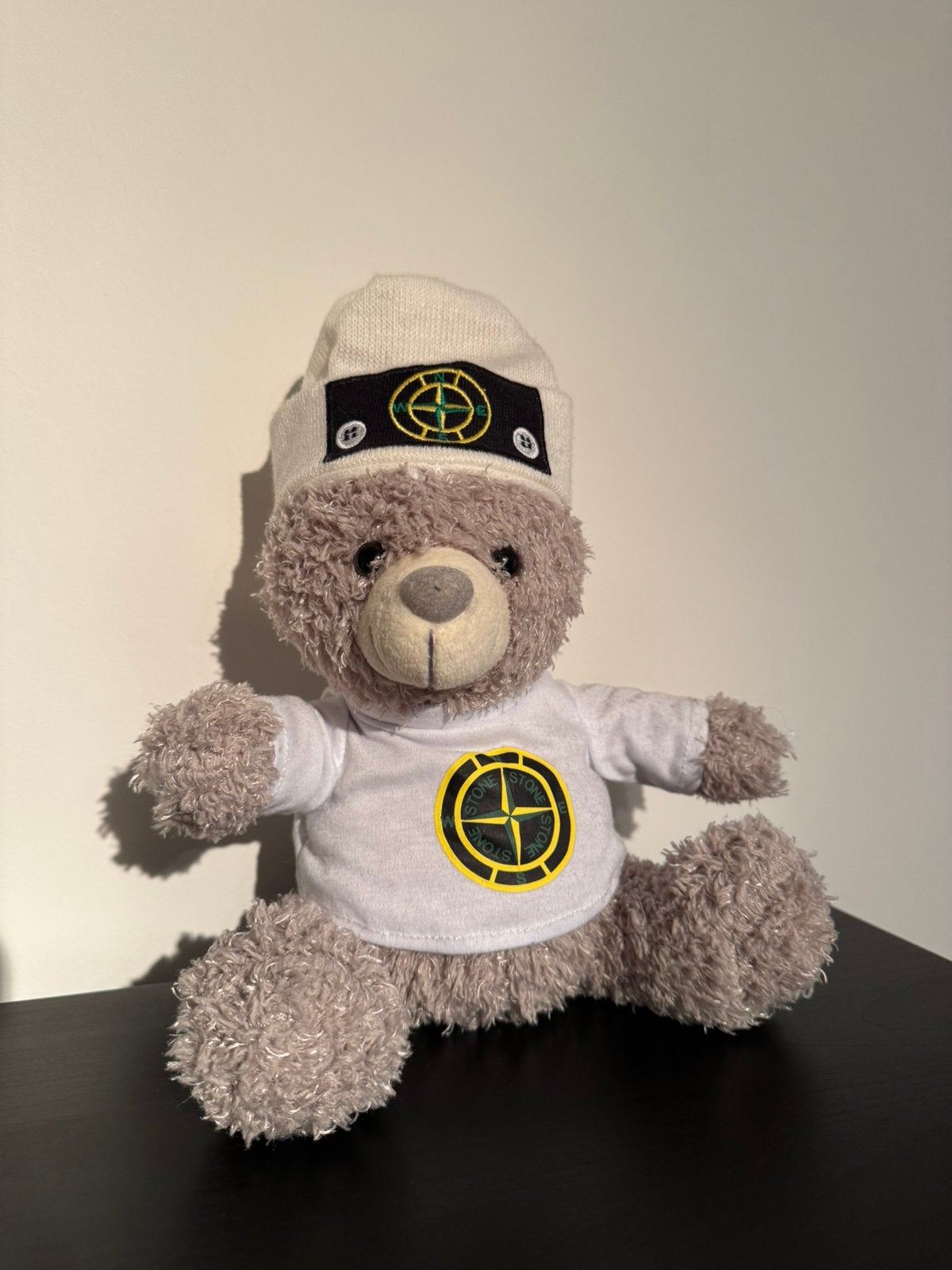 Stone Island Teddy Beer, Kinderen en Baby's, Overige merken, Overige karakters, Beer, Grijs