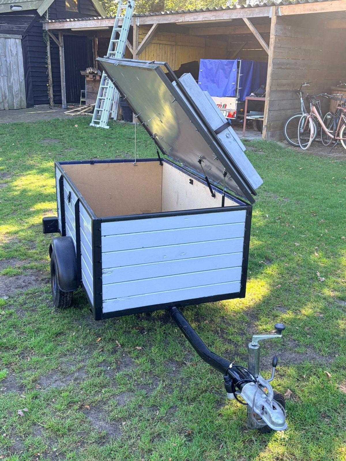 Aangangwagen, Ophalen, Gebruikt